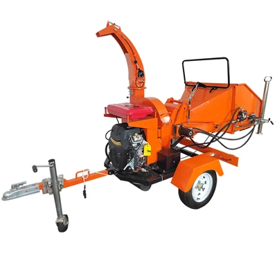 Cippatrice per legno a doppio disco idraulico da 25 HP V-